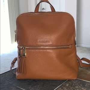 Michael Kors Rhea Medium Slim Leather Backpack